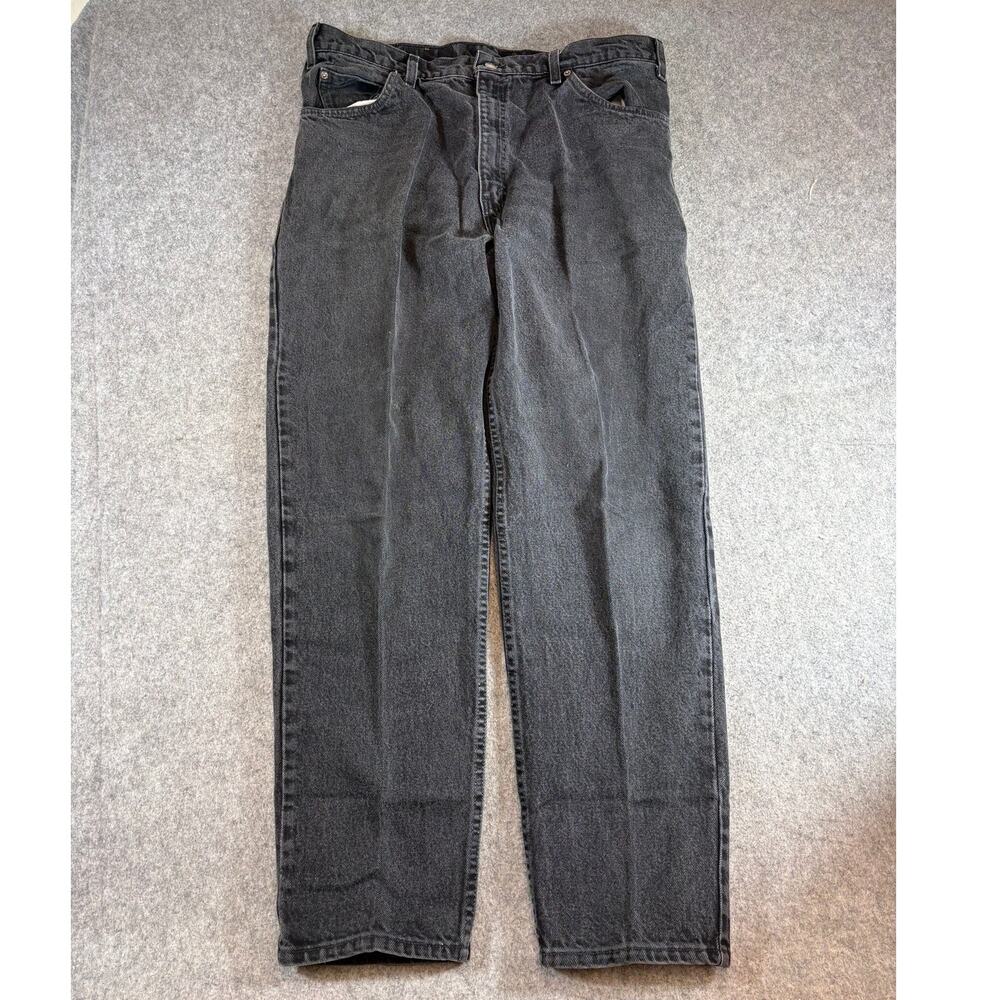 VINTAGE 90s Levis 550 Jeans Mens Gray Denim Relaxed Fit Baggy Skate USA 38x32